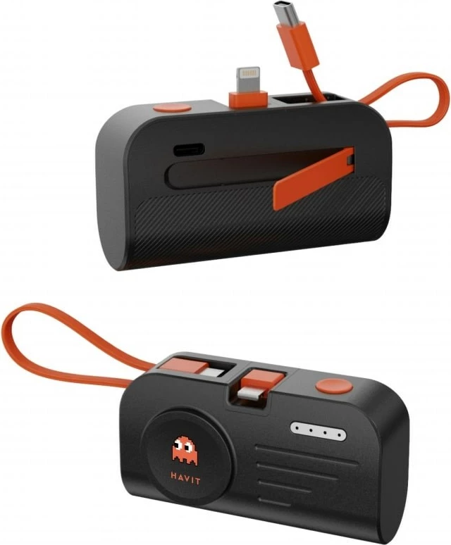 Set udhëtimi HAVIT STK011 EU me karikues, power bank, kabllo USB-C dhe ventilator dore, zi 4