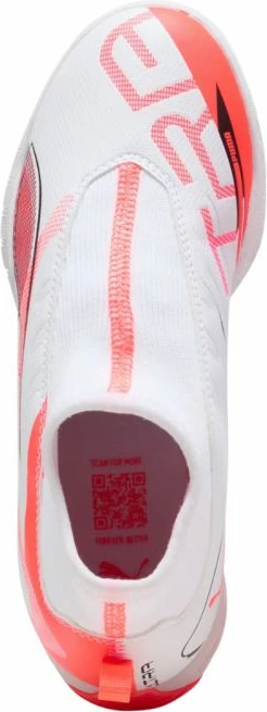 Atlete futbolli për fëmijë Puma, të bardha