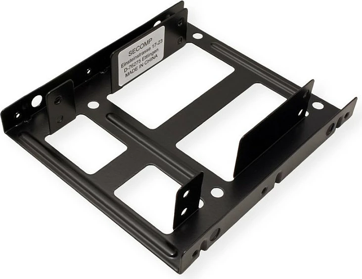 Adapter montimi HDD/SSD ROLINE 16.01.3008, 2.5" në 3.5", metal, i zi