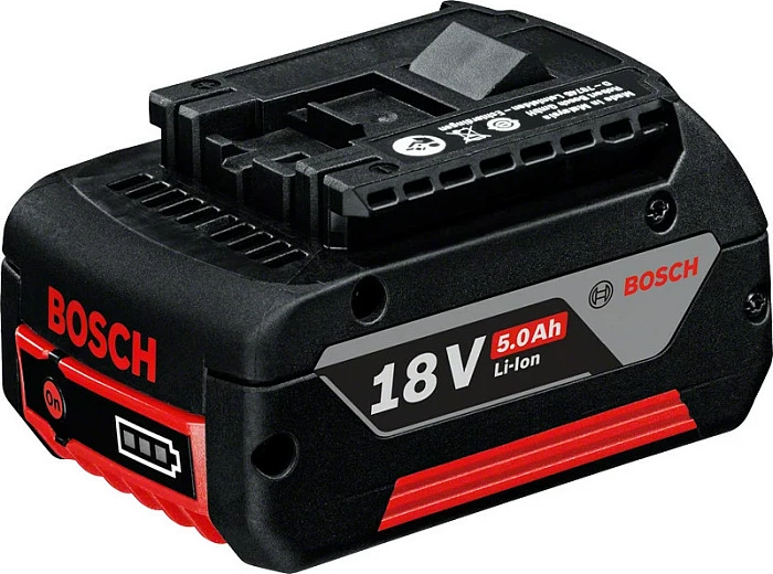 Bateri Bosch GBA 18V 5.0Ah Li-Ion, e zezë/kuqe