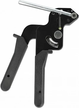 Pinca montimi për lidhësa kabllosh inox DeLOCK, deri 12 mm, gri