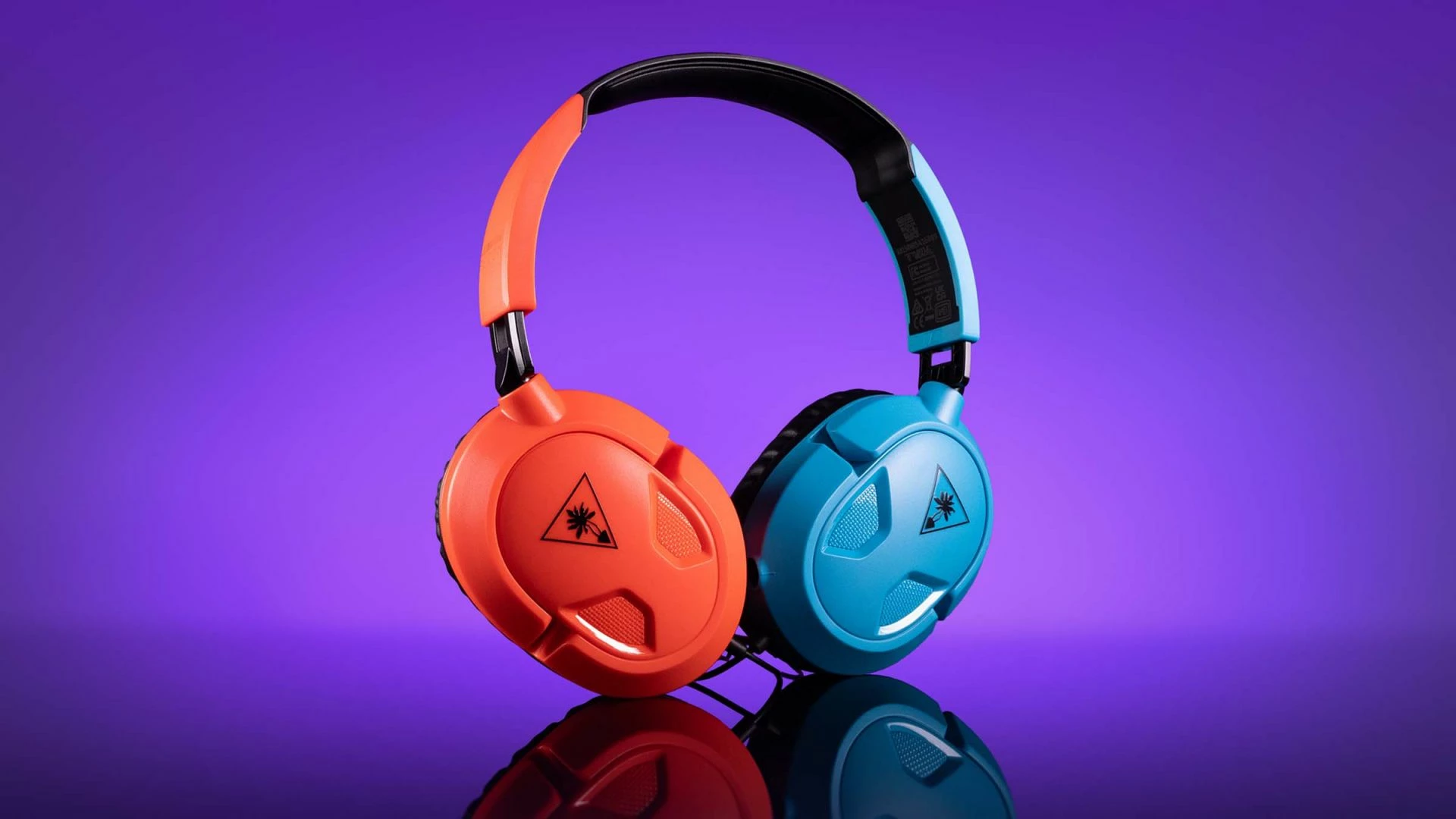 Kufje Turtle Beach Recon 50 NSW, me kabllo 3.5mm, stereo, mikrofon i shkëputshëm, blu/kuqe