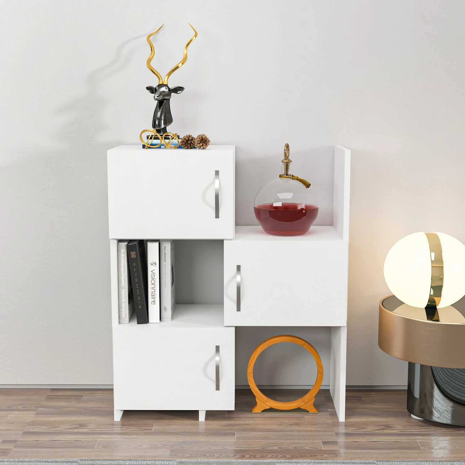 Dollap multifunksional Hanah Home, Anna, i bardhë