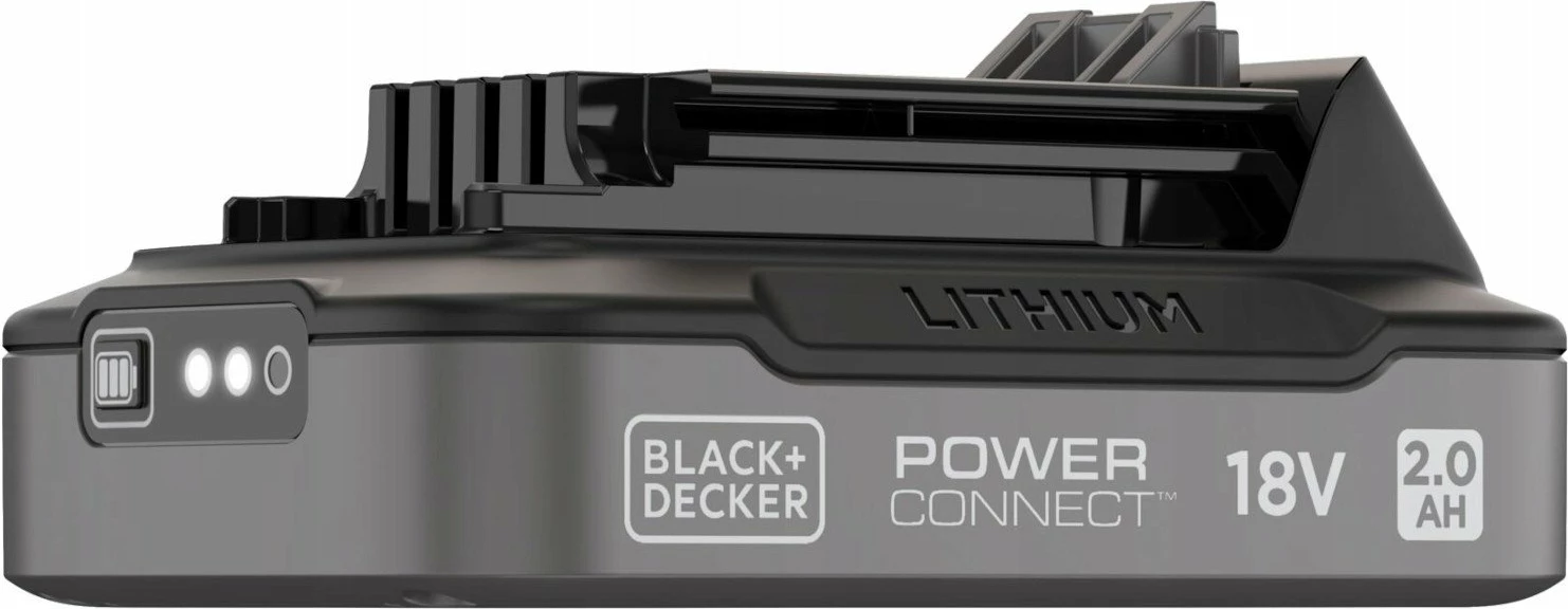 Bateri Black&Decker BDL2018S-XJ 18V 2.0Ah Li-Ion POWERCONNECT, e zezë