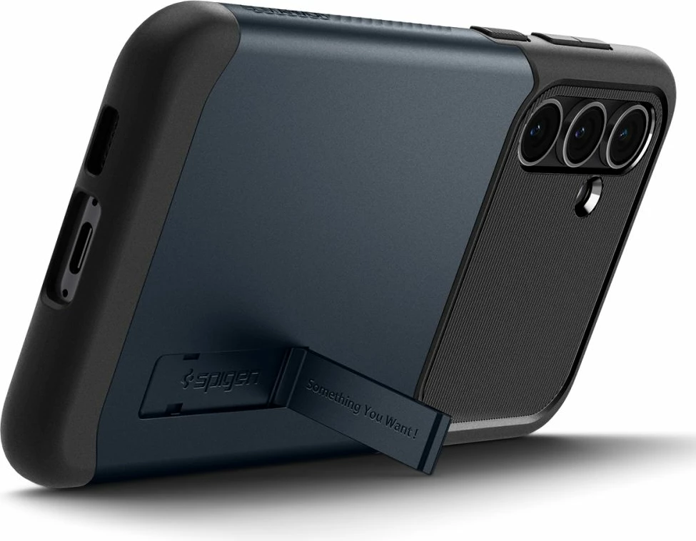 Mbështjellës Spigen Slim Armor për Samsung Galaxy S23 FE, Kaltër e errët