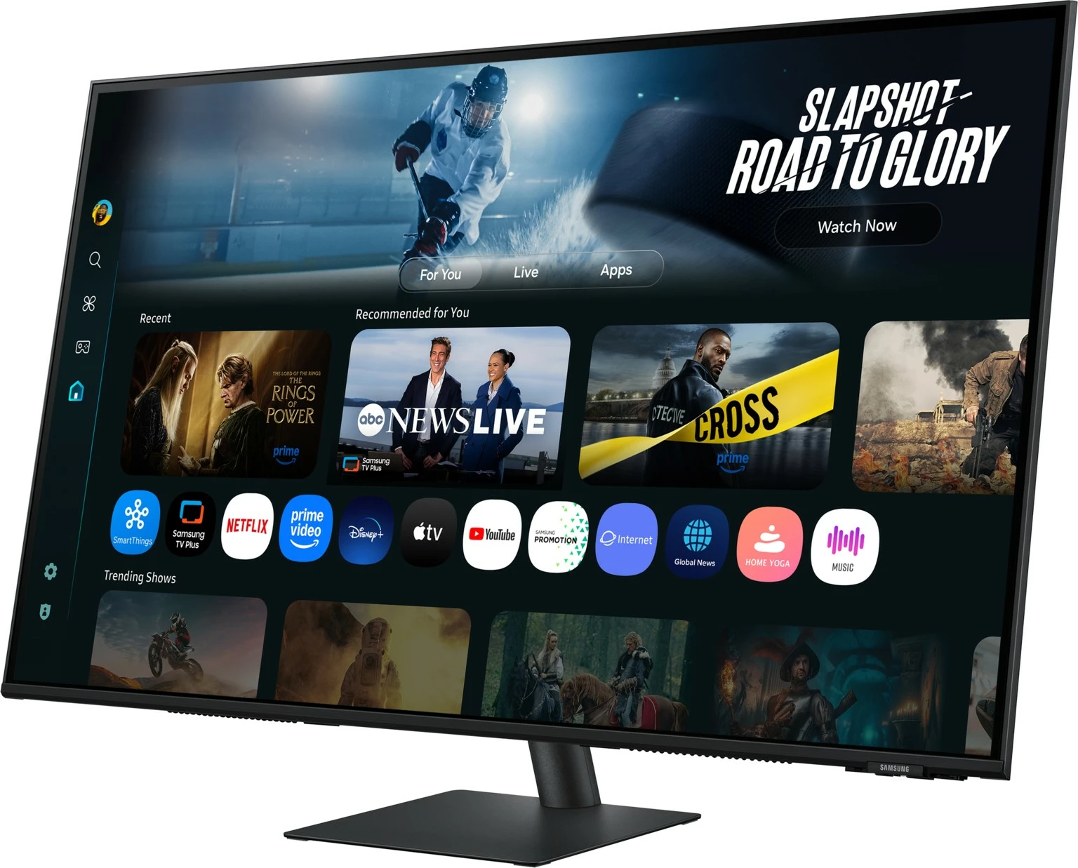 Monitor i mençur Samsung M7 S43FM700UU 43 inç 4K UHD i zi