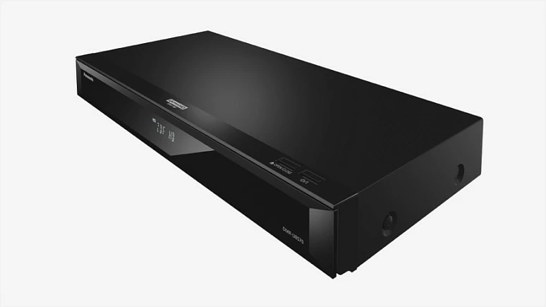 Regjistrues Blu-ray Panasonic DMR-UBS70EGK, 4K Ultra HD, Wi‑Fi, HDMI, 2 tuner, i zi