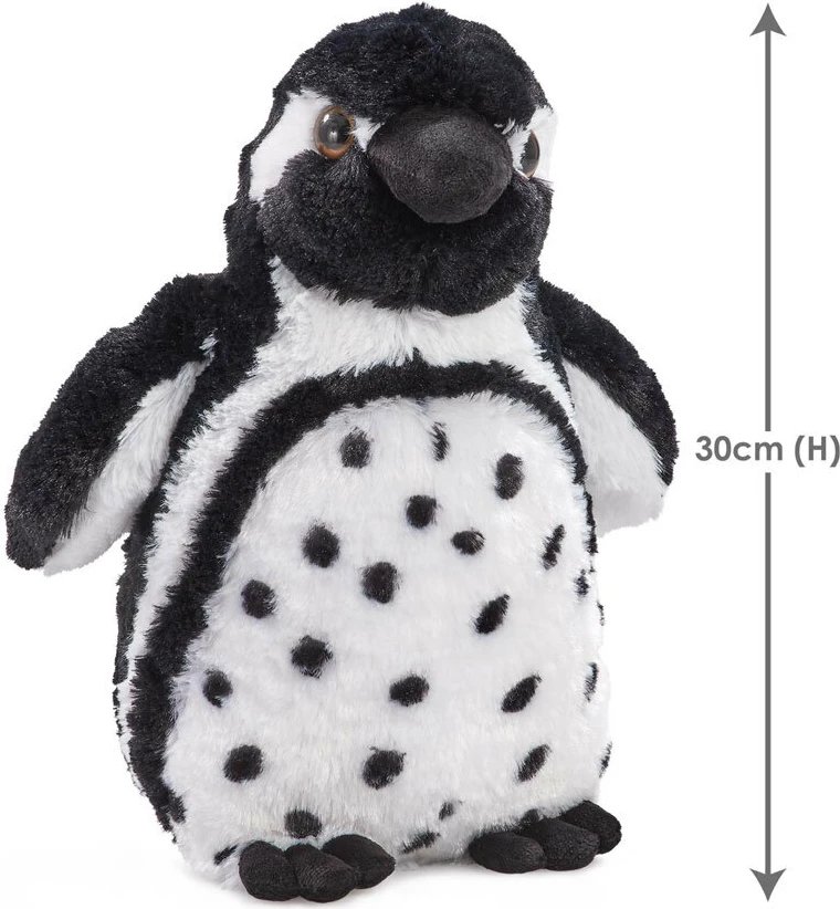 Snuggle Buddies 30cm Endangered Animals Plush Toy - Penguin