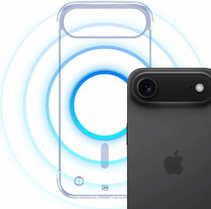 Mbrojtëse telefoni 3mk Just20g MagCase për iPhone 17 Air, transparente