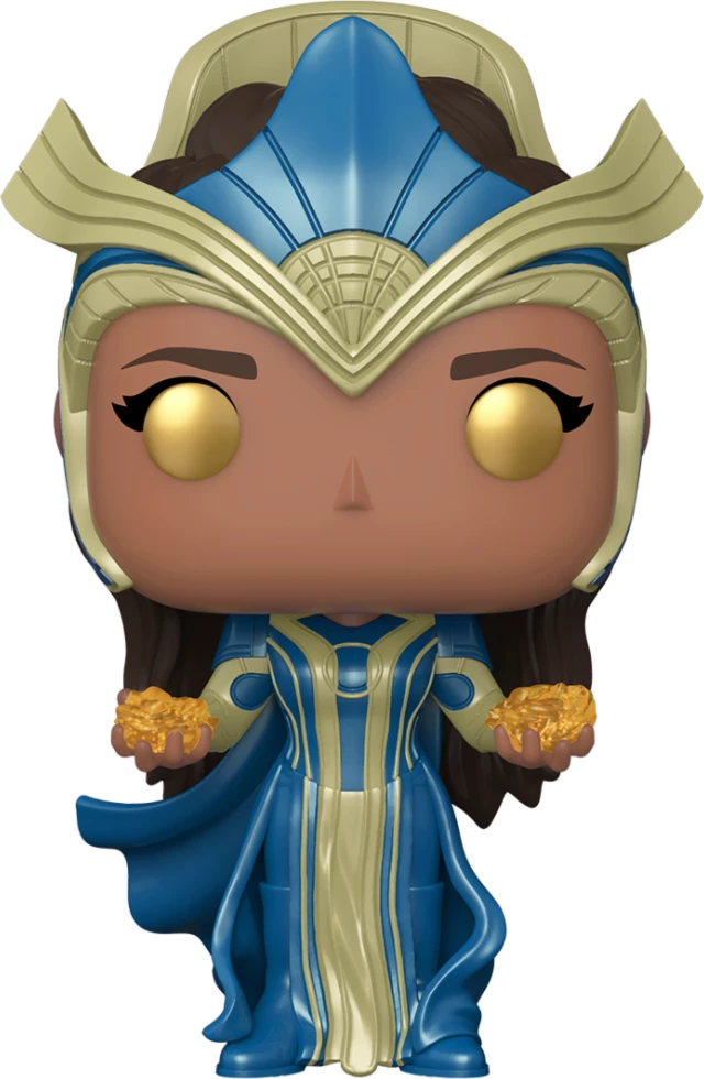 Figurinë koleksionuese Funko POP Marvel Eternals Ajak, vinyl, blu/ari