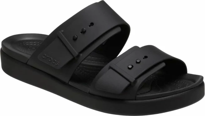 Shlapa femra Crocs Brooklyn Buckle Low, të zeza [Madhësia: 37 - 38]