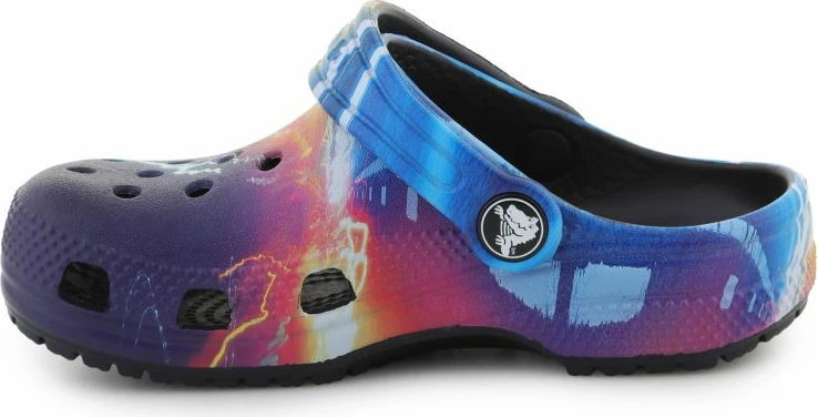 Atlete fëmijësh Crocs Classic Meta Scape Clog T, navy/multicolor [Madhësia: 27 - 28]