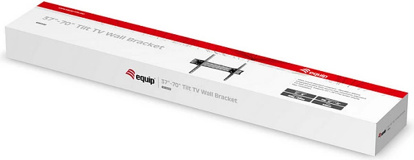 Mbajtëse muri për TV/Monitor EQUIP 37"-70", e anueshme, VESA deri 600x400, 40 kg, e zezë