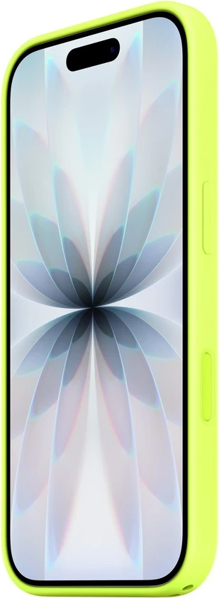 Apple iPhone 17 Silicone Case with MagSafe Neon Yellow