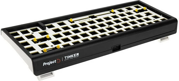Tastierë gaming Ducky Tinker 65 Barebone, RGB, ANSI, e zezë