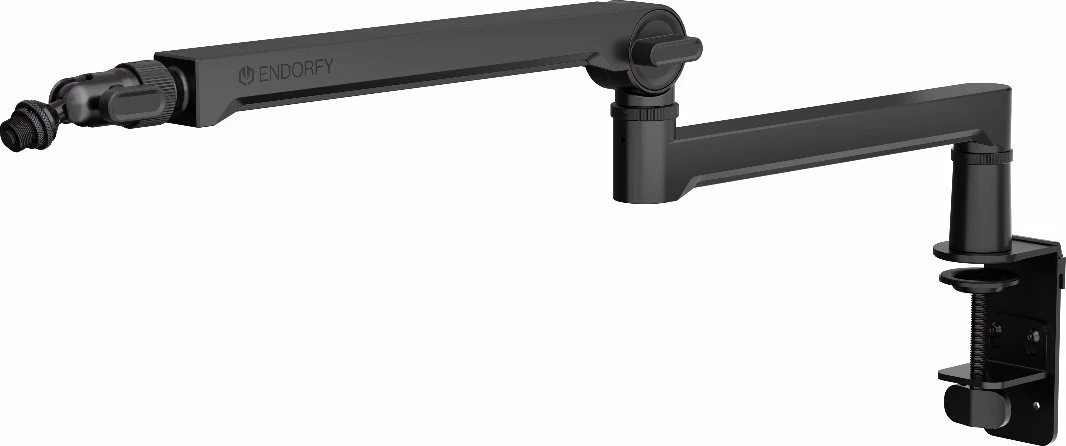 Krah boom për mikrofon Endorfy Broadcast Low Profile Boom Arm EY0A009, i zi, set