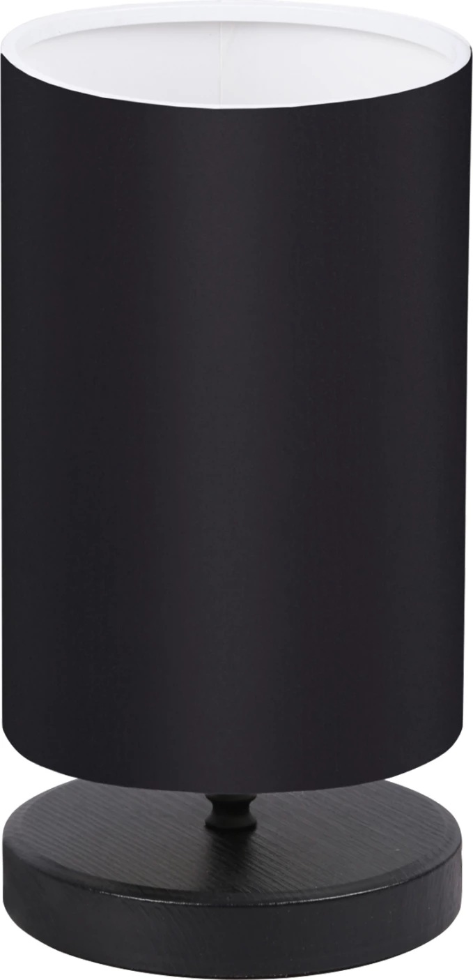 Llambë tavoline dekorative, bazë e zezë, kapak i zi, FH7595.02