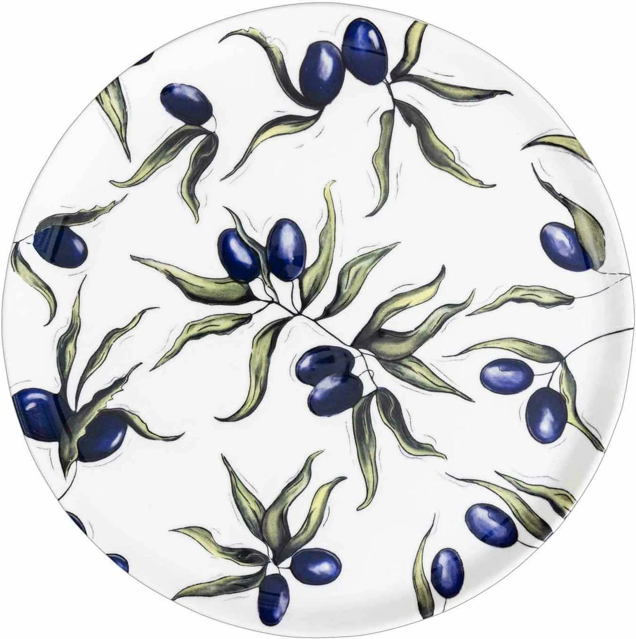 Pjatë shërbimi Hermia Concept, OVS0006, shumëngjyrëshe, 30cm