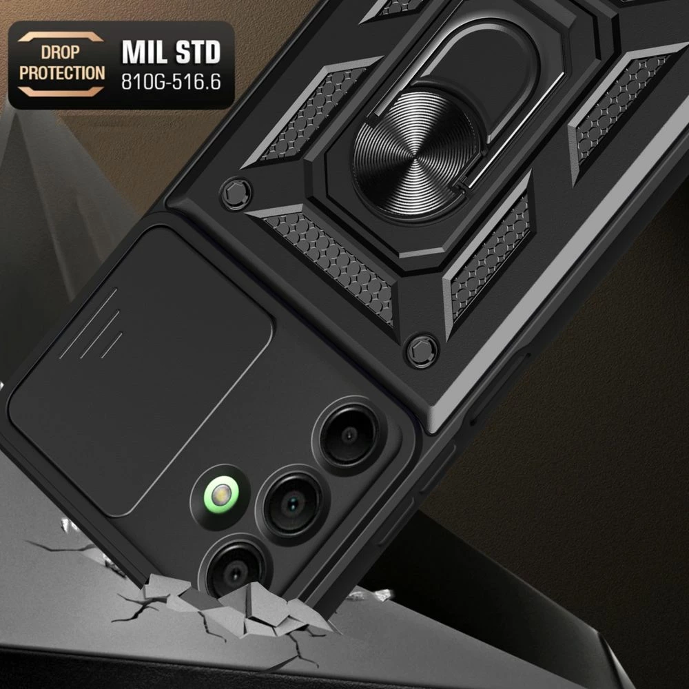 Mbështjellës Tech-Protect CamShield Pro për Samsung Galaxy A16 4G/5G, i zi