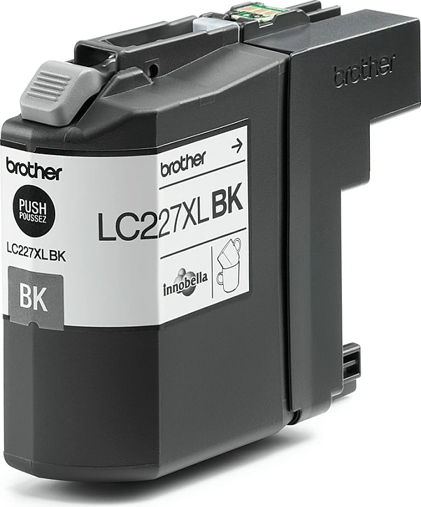 Kasetë bojë Brother LC227XLBK, 1200 faqe, e zezë