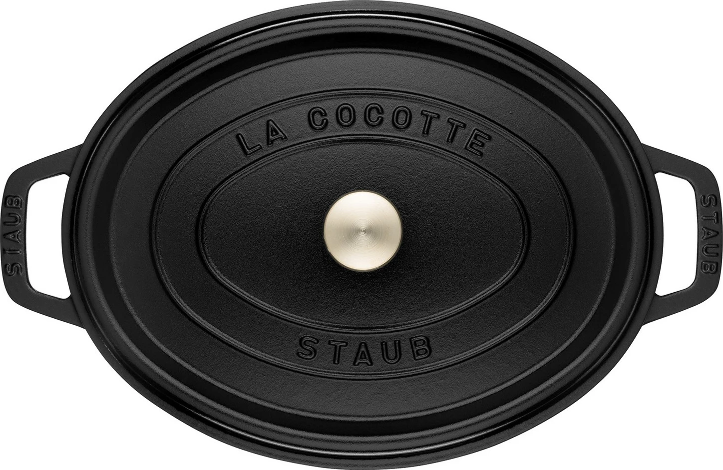 Tenxhere Staub La Cocotte 41cm, gize, e zezë