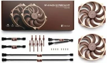 Ventilator për kasë Noctua NF-A14X25R G2 PWM, 14 cm, Kafe