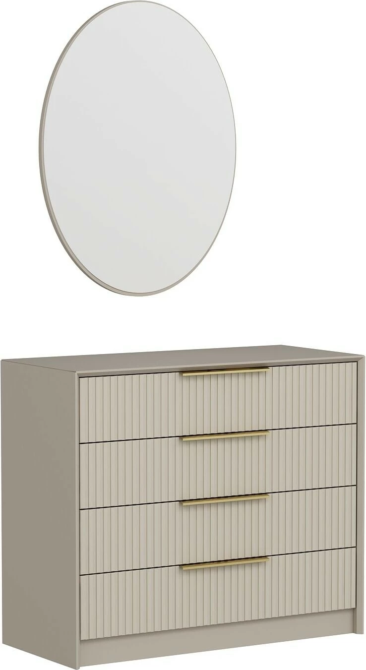 Komodë Hanah Home, Kale Luxe - 7940, ngjyrë gur
