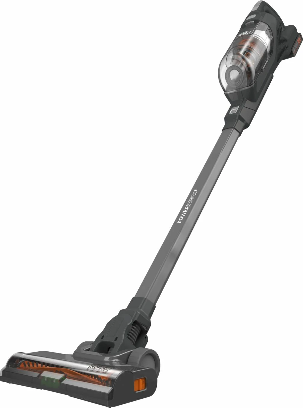 Fshesë me bateri stick Black&Decker BHFEA18D1 18V 2Ah 2-në-1, e zezë, set me bateri dhe karikues