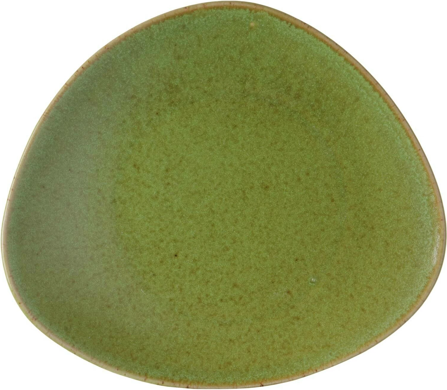 Pjatë prezantuese Fine Dine Edenic Ø290mm, jeshile, set 3 copë