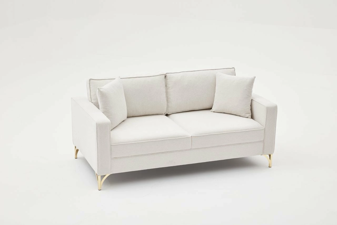 Divan dy vendësh Atelier del Sofa, Berlin, krem, ar