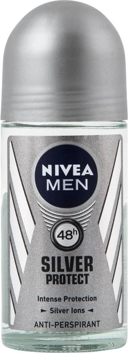 Deodorant Roll On Nivea Silver Protect, 50 ml