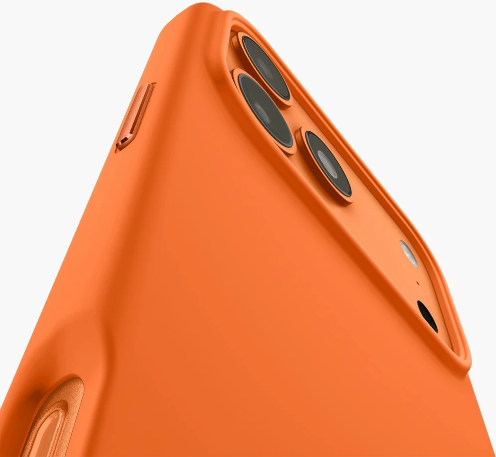 Mbështjellës Spigen Silicone Fit Mag për iPhone 17 Pro Max, MagSafe, silikon, Portokalli (Cosmic Orange), 1 copë