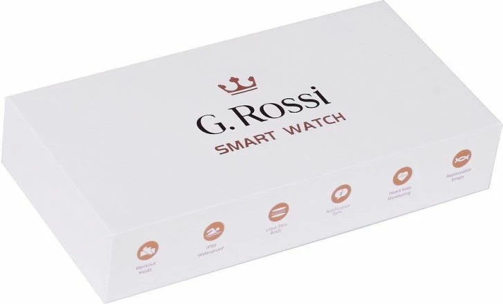 Smartwatch për femra G.ROSSI, e zezë
