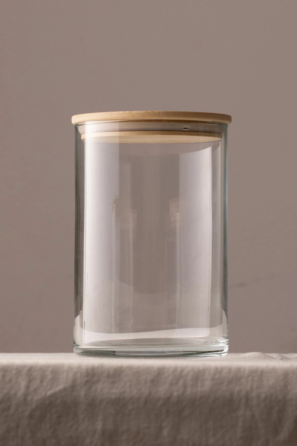 Set kavanozash prej xhami (3 copë), Hermia Concept, transparent