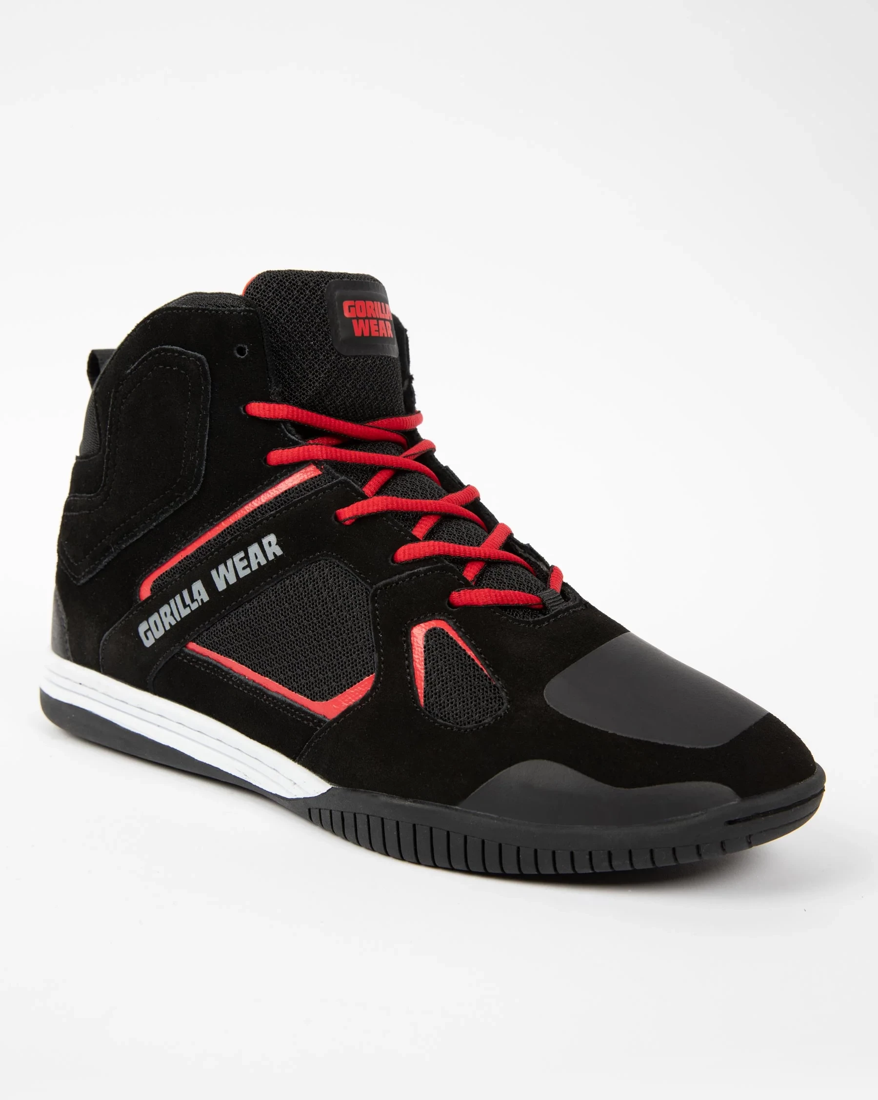Troy High Tops - Black/Red [Madhësia: 40]