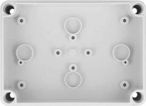 Kuti instalimi DeLOCK 130x93x57 mm, IP65, montim në mur, ABS, gri