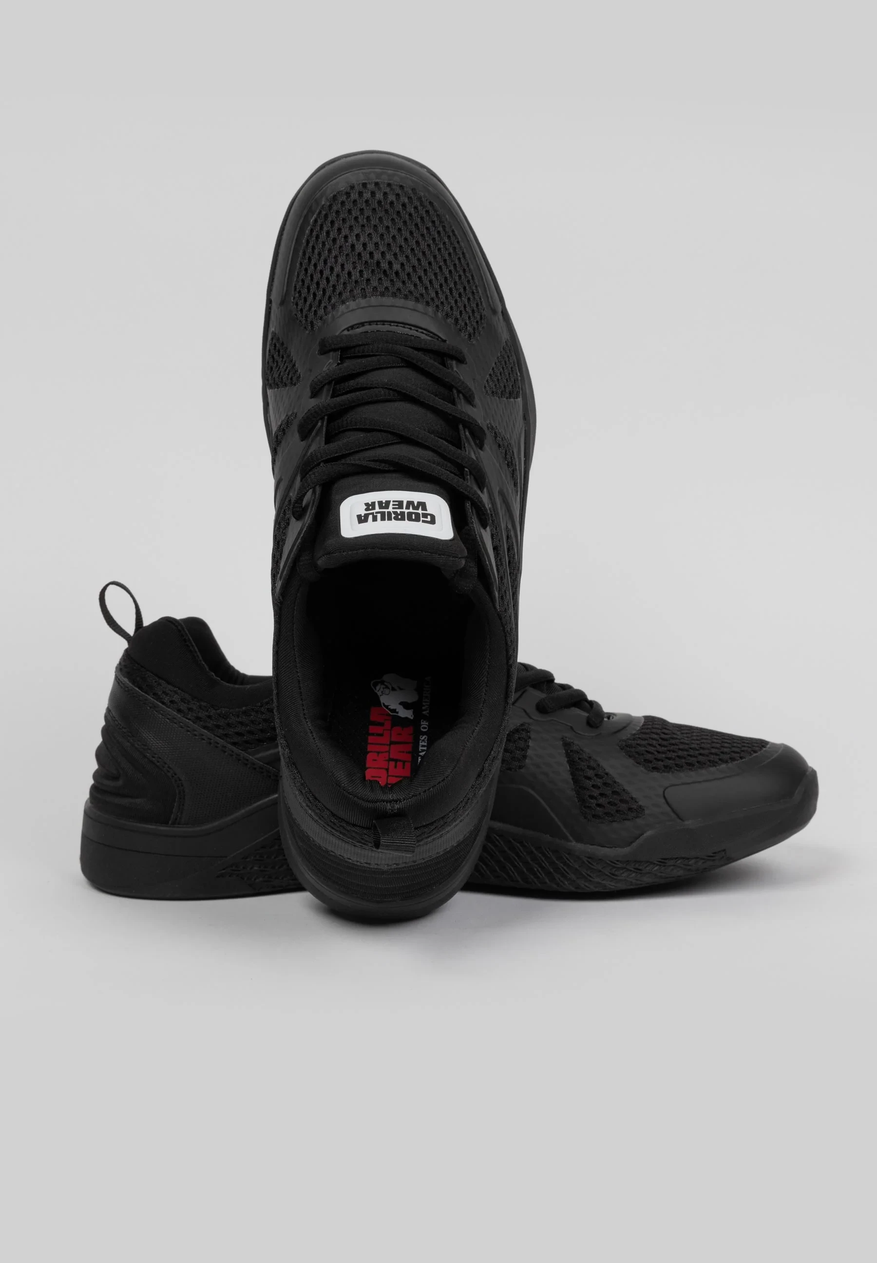 Gorilla Wear Gym Hybrids -Black/Black [Madhësia: 40]