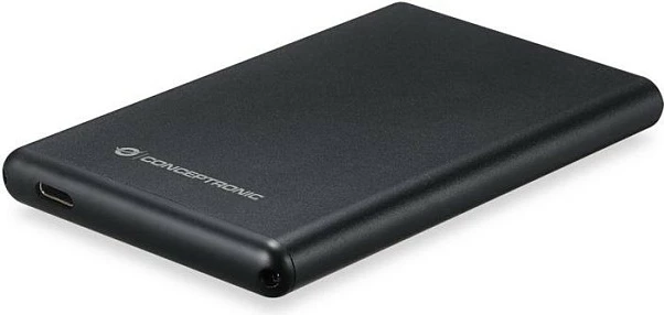 Kasë e jashtme për HDD/SSD Conceptronic 2.5" SATA, USB-C 3.2, 10Gbps, e zezë