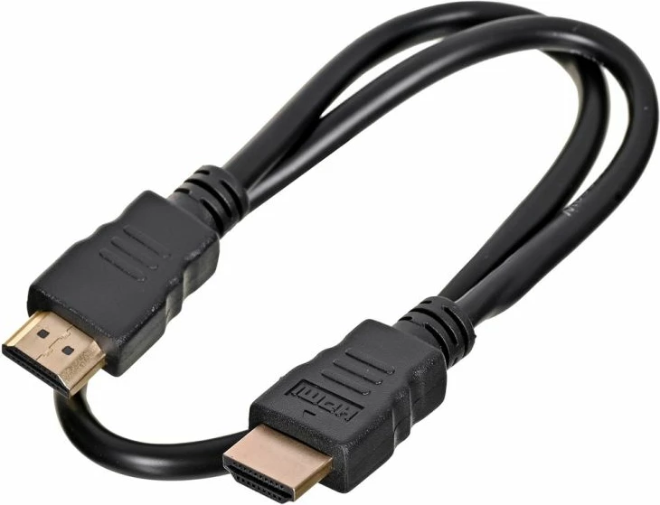 kabllo HDMI Gembird CC-HDMI4-0.5M, e zezë, 0.5m
