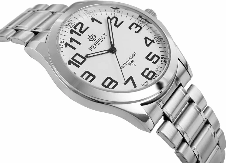 Orë dore meshkuj PERFECT P012-01, e zezë