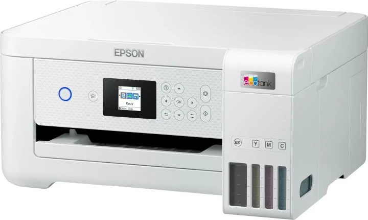 Printer multifunksional Epson EcoTank ET-2856 (C11CJ63406), Inkjet, Wi‑Fi/Wi‑Fi Direct, duplex, LCD 3.7 cm, Bardhë