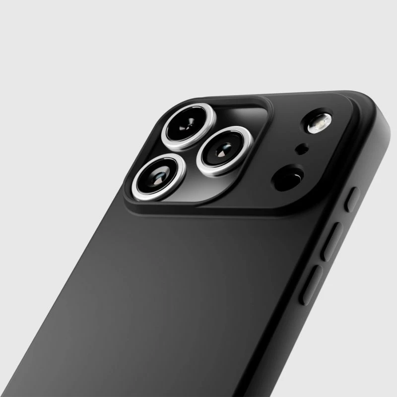 Kapak telefoni SBS Instinct për iPhone 17 Pro, i zi