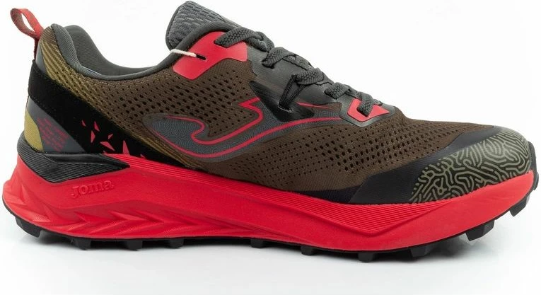 Atlete trail running për meshkuj Joma Tundra, khaki të kuqe