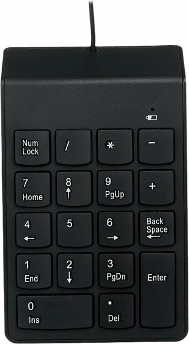 Tastierë numerike Gembird KPD-U-03 me kabllo, USB, e zezë