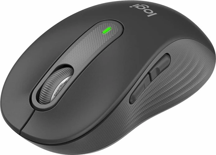 Maus Logitech Signature M650 L, Bluetooth + Logi Bolt, 2000 DPI, Grafit