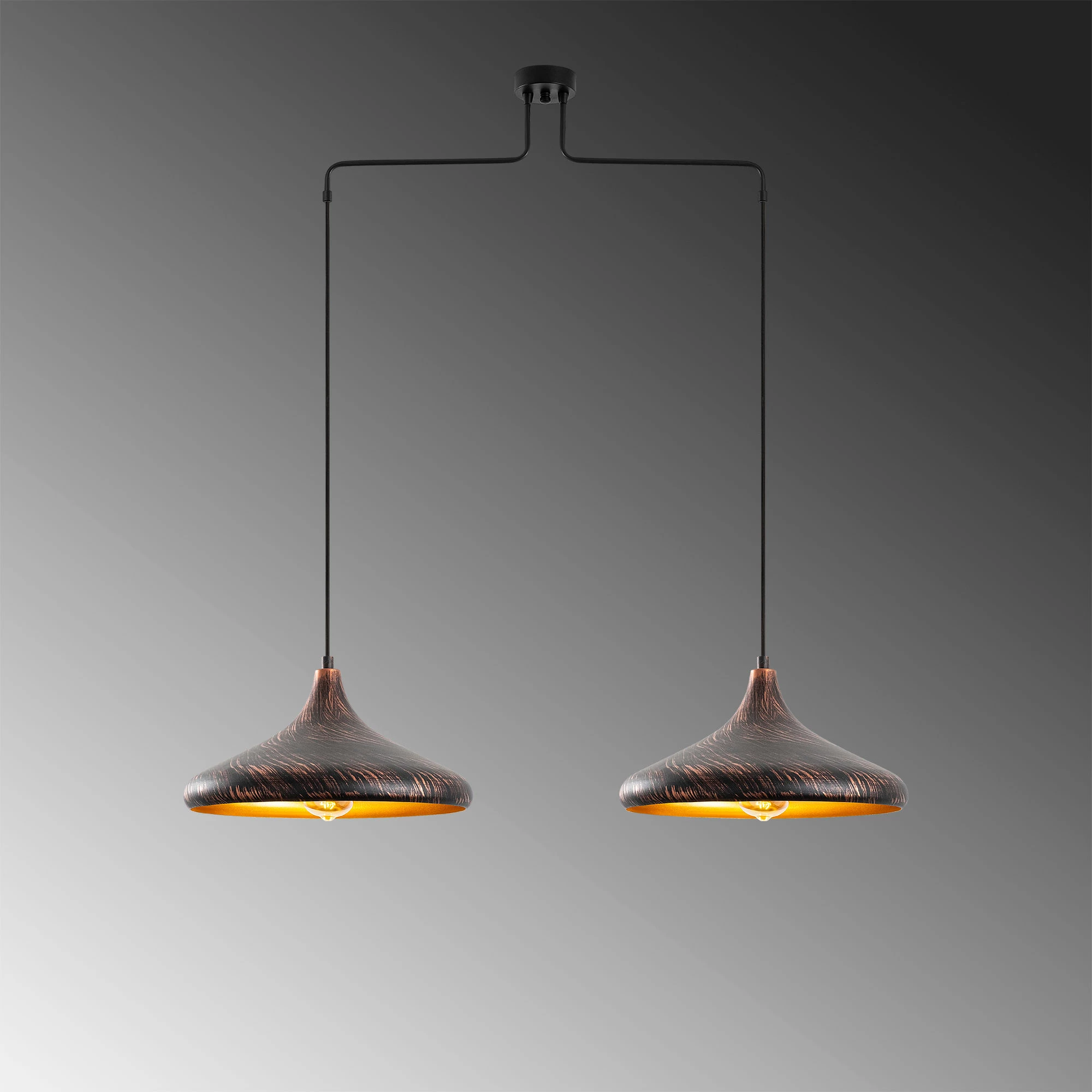 Llambë tavani Opviq, Barek, patina, 100x35x132cm