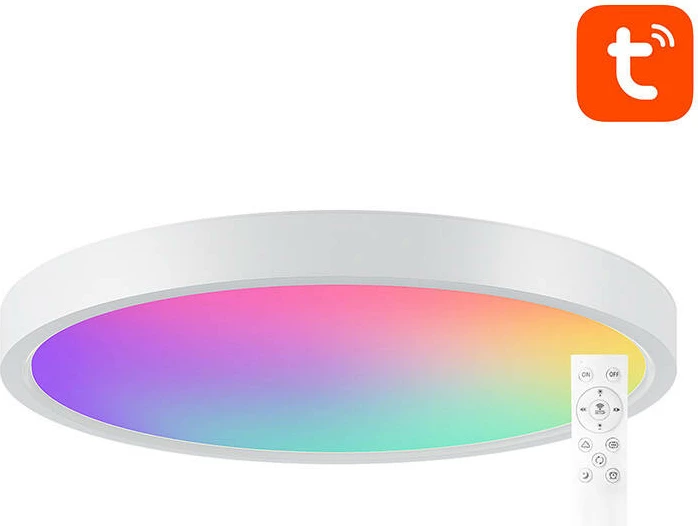 Llambë tavani smart Gosund LB12, 30cm, 16M ngjyra RGBCW, WiFi/Bluetooth, me telekomandë