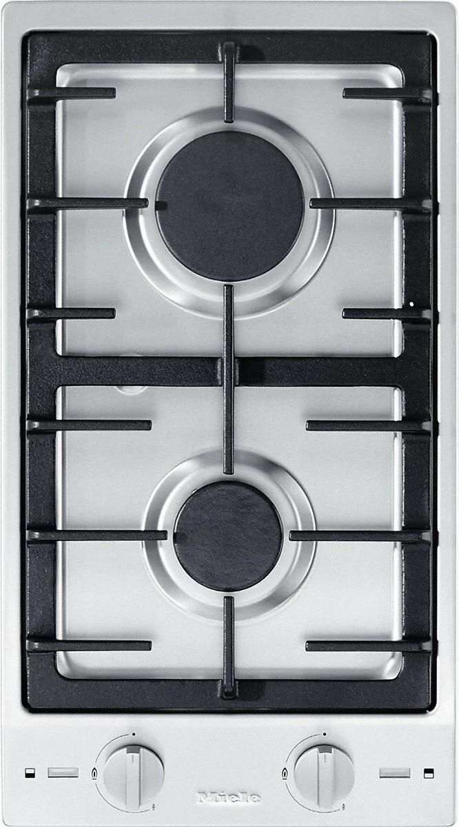 Pllakë gatimi gazi domino Miele CS 1012-2 G 30 cm, inox