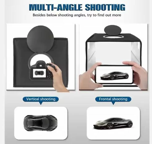 Kuti fotografike me drita LED KFP, për fotografi profesionale të produkteve