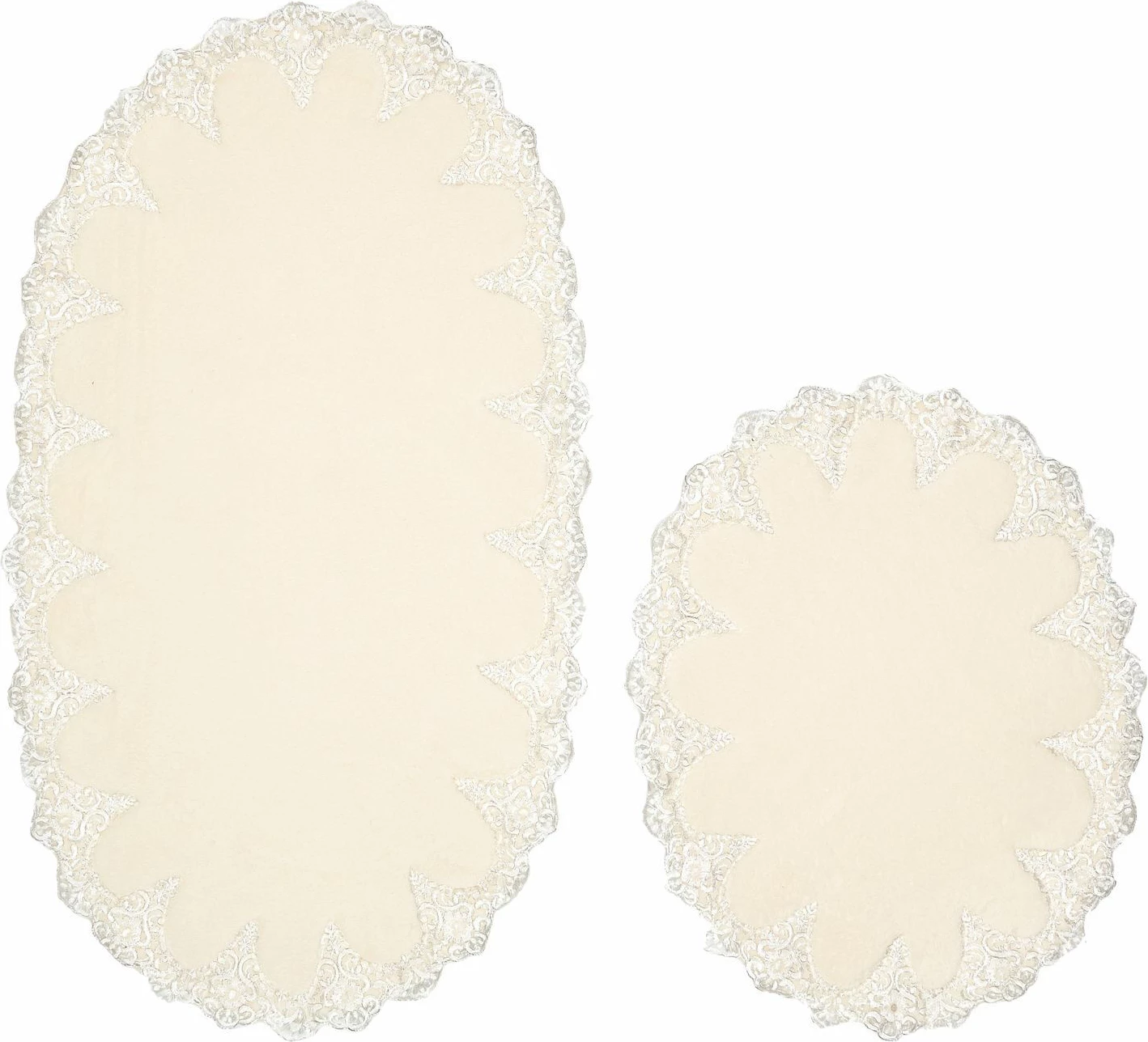 Set tapetash për banjo (2 copë), Mijölnir, Zara, krem
